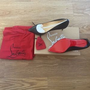 NWT Christian Louboutin Pigalle 85 mm Black